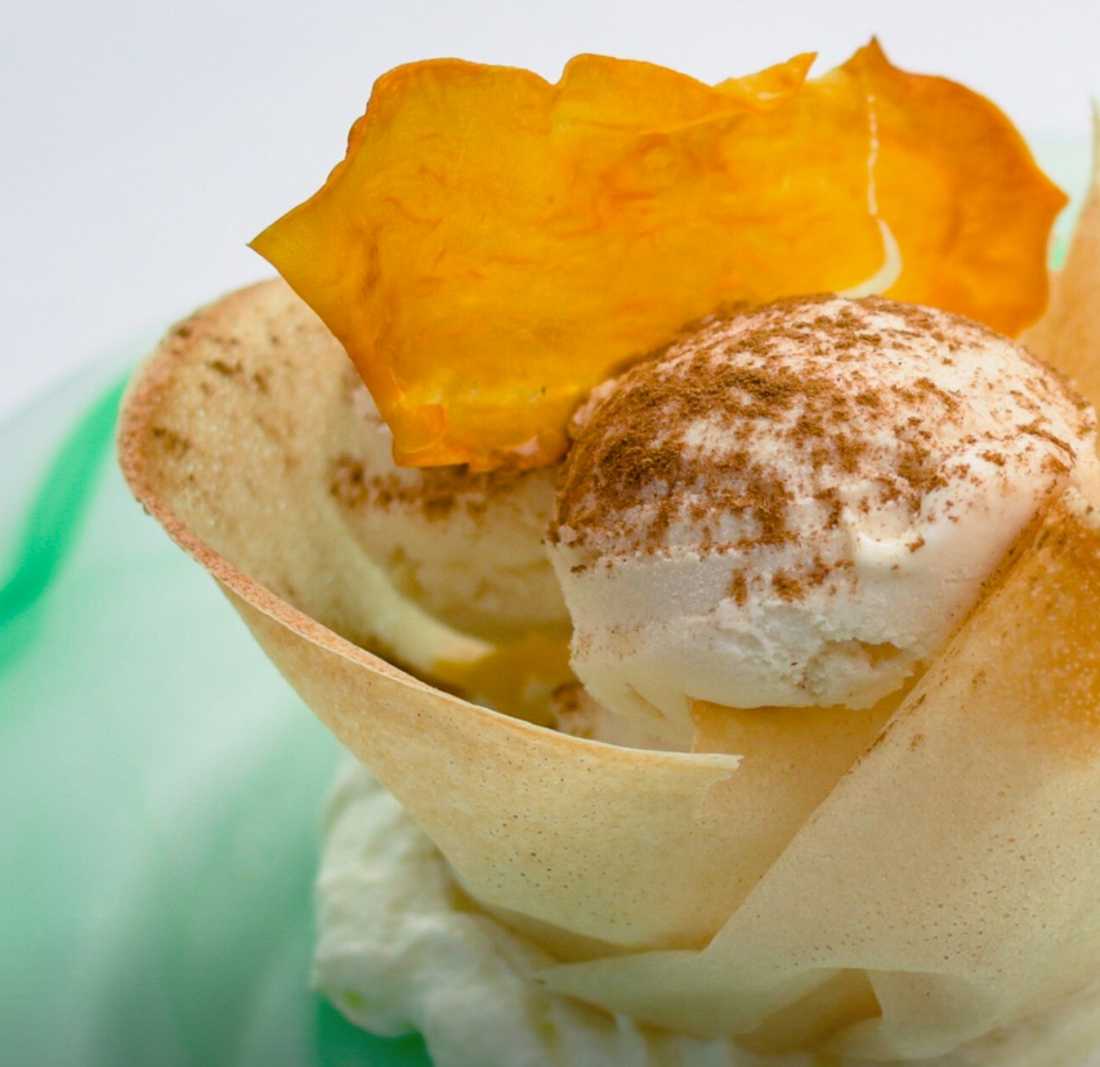 Helado de arroz con leche