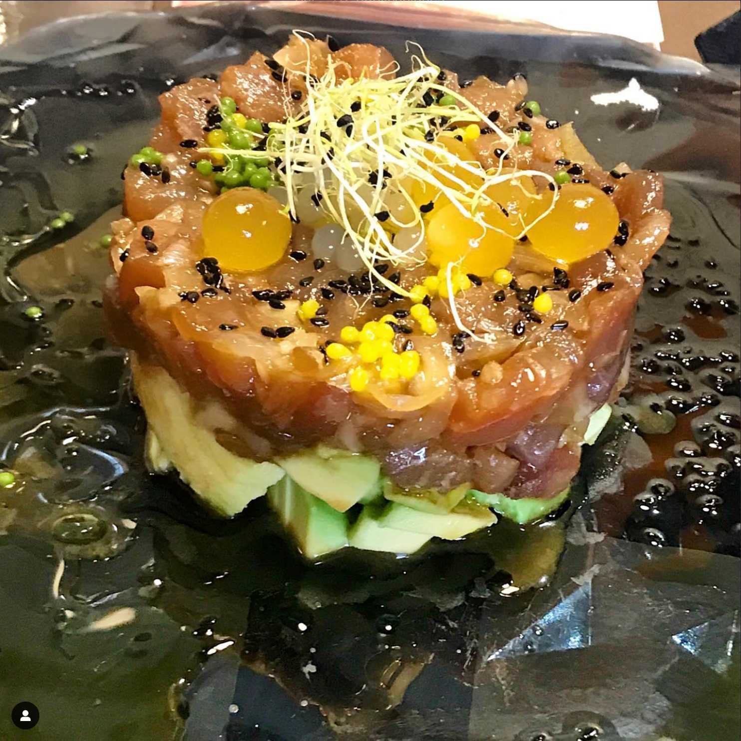 Tartar de atún rojo al estilo Tailandés
