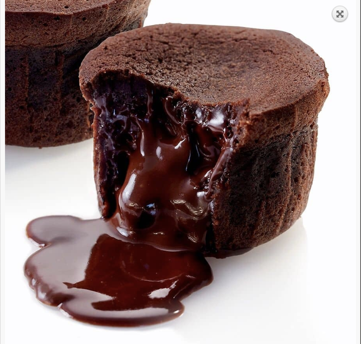 COULANT DE CHOCOLATE ACOMPAÑADO DE HELADO