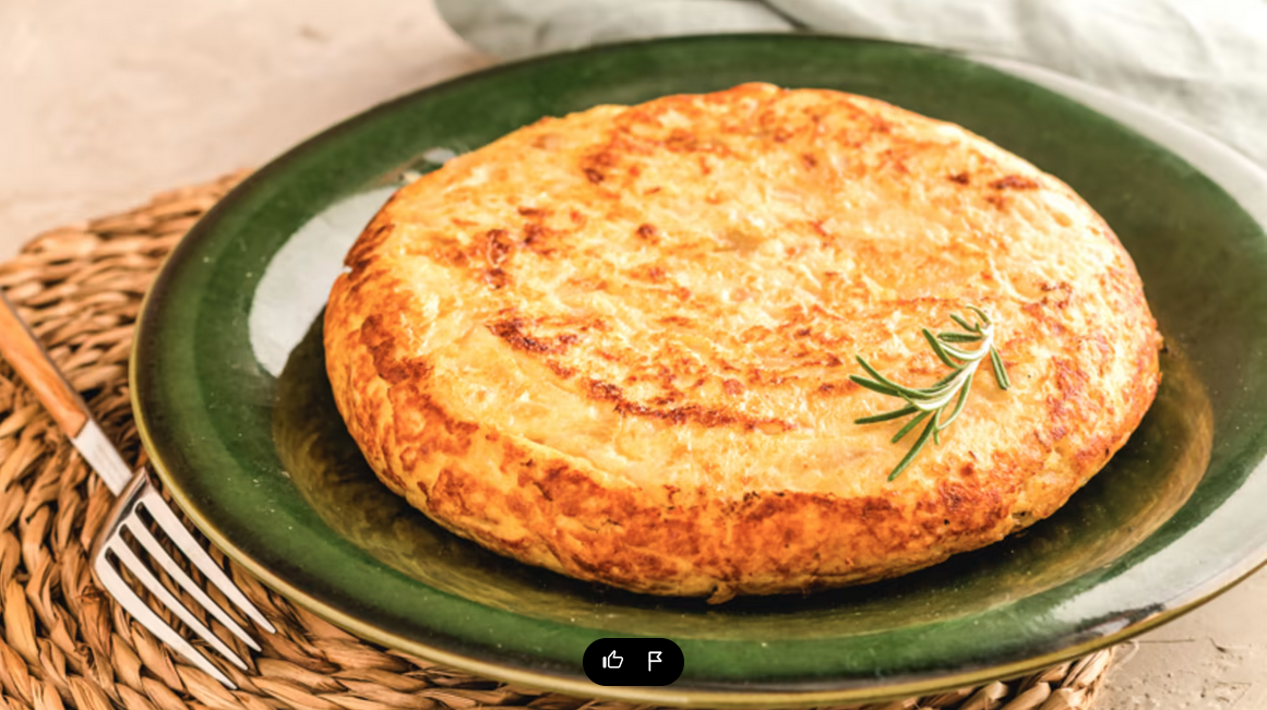 Tortilla de espinacas