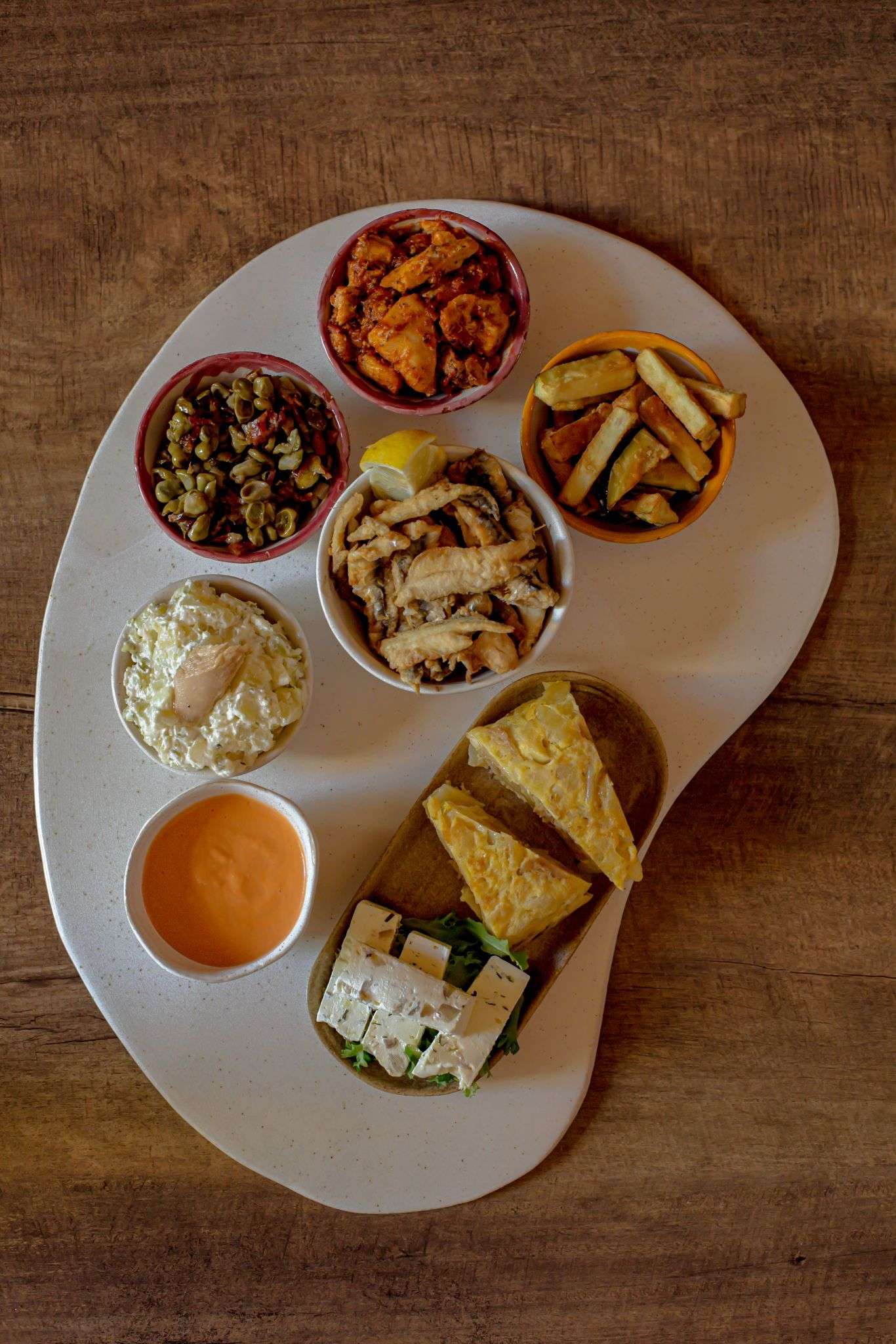 Tapas variadas ‘la chicotá’